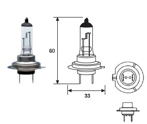 48728 - LAMP. H7 24V 70W